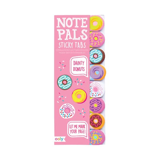 OOLY Note Pals Dainty Donuts Sticky Tabs